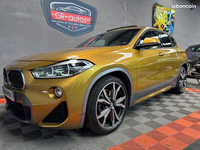 BMW X2 X-Drive 2.0d 190cv Pack M TOE Siges cha Jaune de 2018