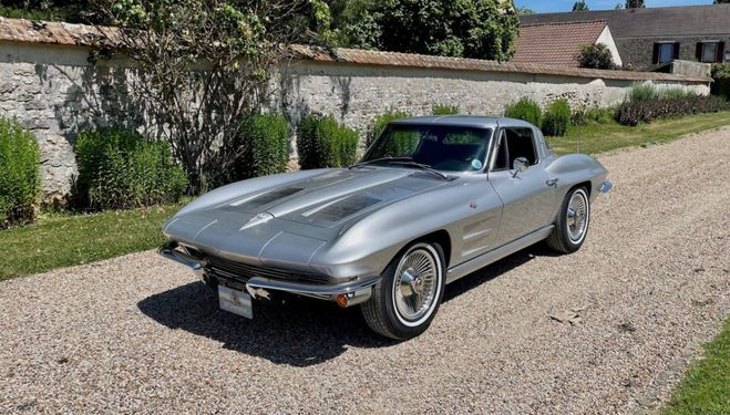 Chevrolet Corvette C2 split window 1963 Gris Mtal de 1963