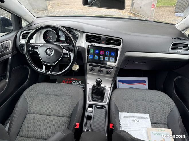 Volkswagen Golf VII 1.2 TSI 85Y TRENDLINE garantie 6 moi Bleu de 2014