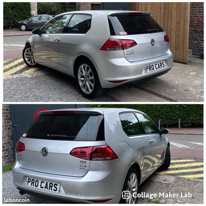 Volkswagen Golf 7 1,6 tdi boite auto Gris de 2014