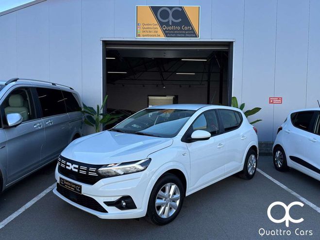 Dacia Sandero 1.0TCe 19.000KM Led Car play Clim New mo Blanc de 