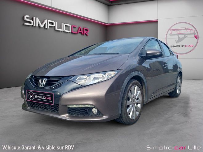 Honda Civic 1.6 i-DTEC 120 Excutive Navi//Garantie  Marron de 2013
