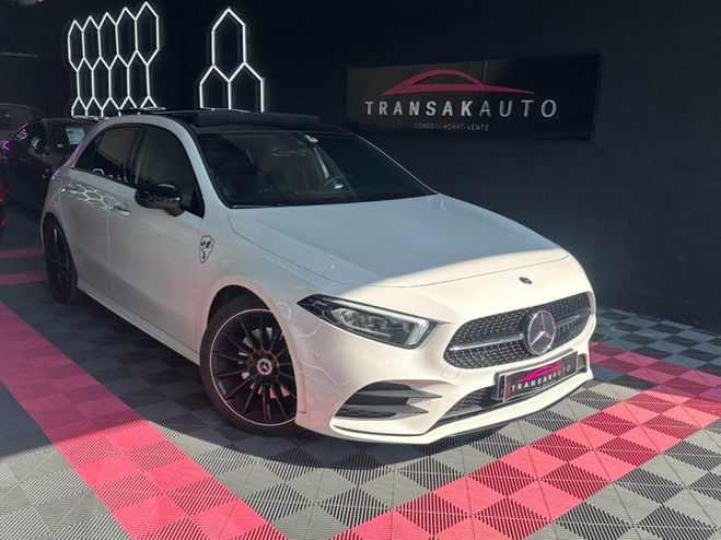 Mercedes Classe A AMG Line 220 d 8G-DCT 190 ch - Pack Spor Blanc de 2022