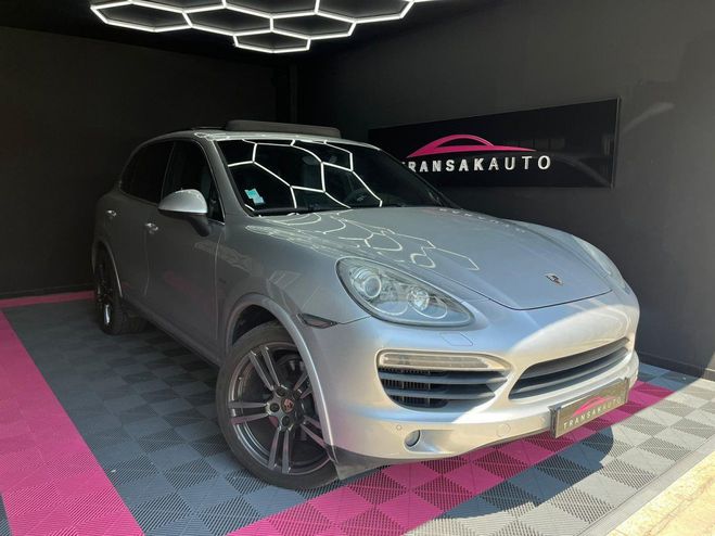 Porsche Cayenne 4.2D V8 S Tiptronic S A SUIVI COMPLET/CH Gris de 2014
