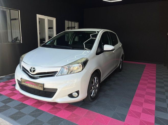 Toyota Yaris 69 VVT-i Active CAMERA / RETROS VITRES A Blanc de 2012