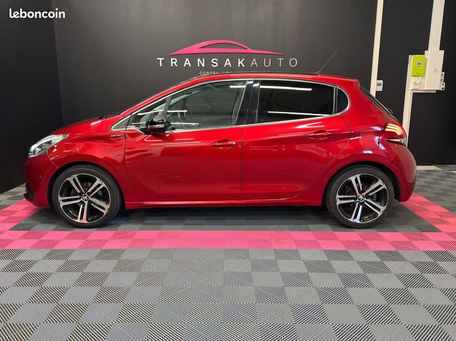 Peugeot 208 110ch BVM6 GT Line SECONDE MAIN DISTRIBU Rouge de 2019