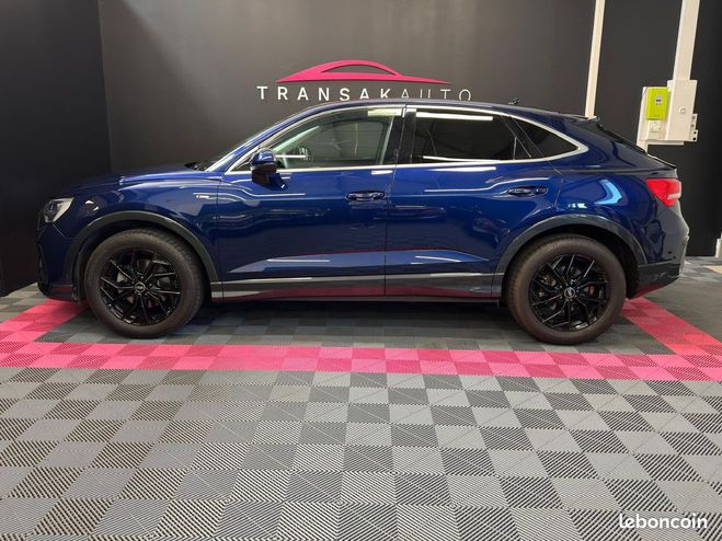 Audi Q3 Sportback 35 TDI 150ch S-Tronic 7 S line Bleu de 2022