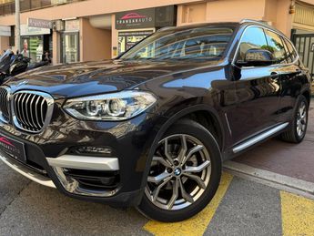  Voir détails -BMW X3 G01 xDrive 2.0d 190 CV BVA8 xLine Toit o à Nice (06)