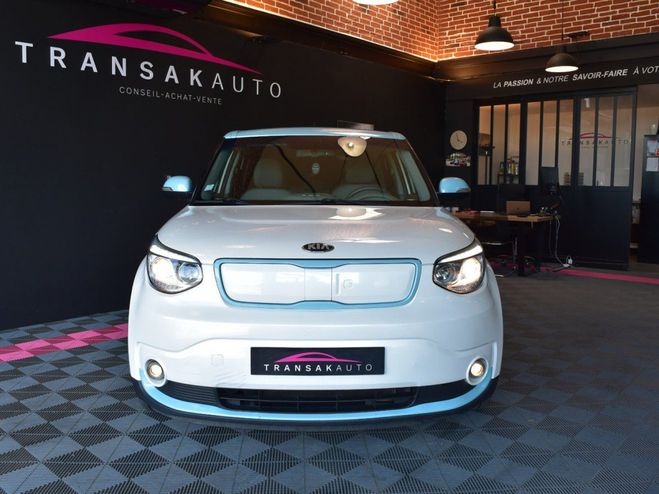 Kia Soul EV Electrique 110 ch Ultimate Blanc Bleu Ciel de 2016