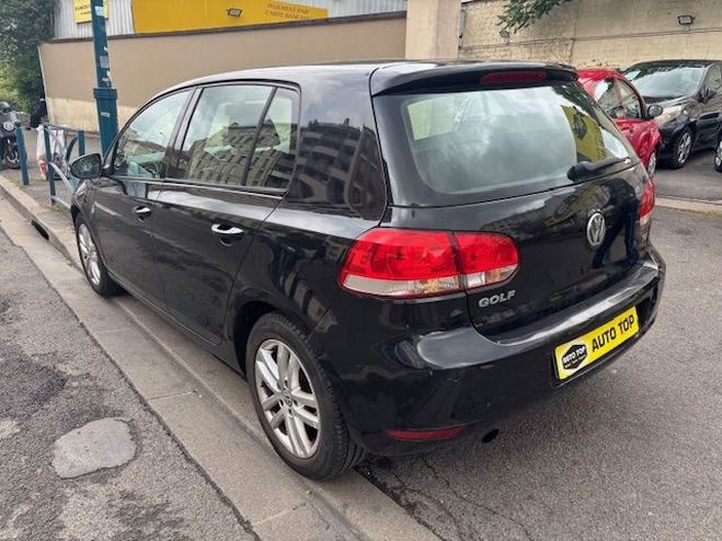 Volkswagen Golf 1.6 TDI 105CH BLUEMOTION FAP CONFORTLINE NOIR de 2011
