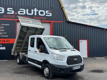  Voir détails -Ford Transit Benne basculante 2.2 TDCI 125 cv 7 place à Bischwiller (67)
