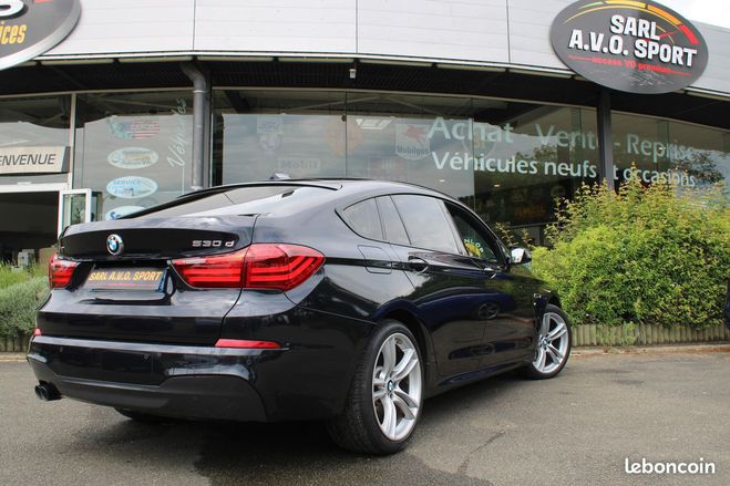 BMW Serie 5 GT (F07) (2) 530DA 258 M SPORT Garantie  Bleu de 2015