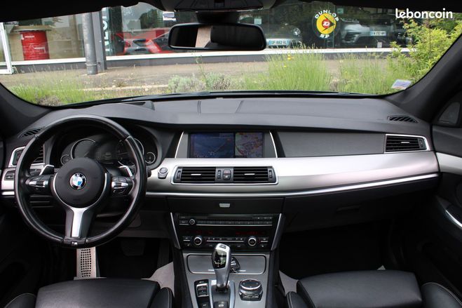 BMW Serie 5 GT (F07) (2) 530DA 258 M SPORT Garantie  Bleu de 2015