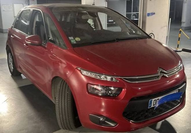 Citroen C4 Picasso II 1.6 E HDI 115 Cv BOITE AUTOMATIQUE -  Rouge de 2014