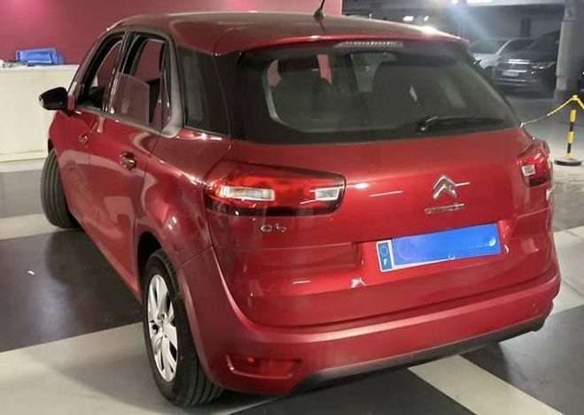 Citroen C4 Picasso II 1.6 E HDI 115 Cv BOITE AUTOMATIQUE -  Rouge de 2014