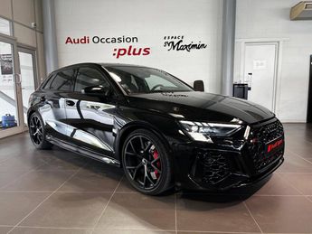 Voir détails -Audi RS3 SPORTBACK 2.5 TFSI 400 S tronic 7 Quattr à Saint-Maximin (60)