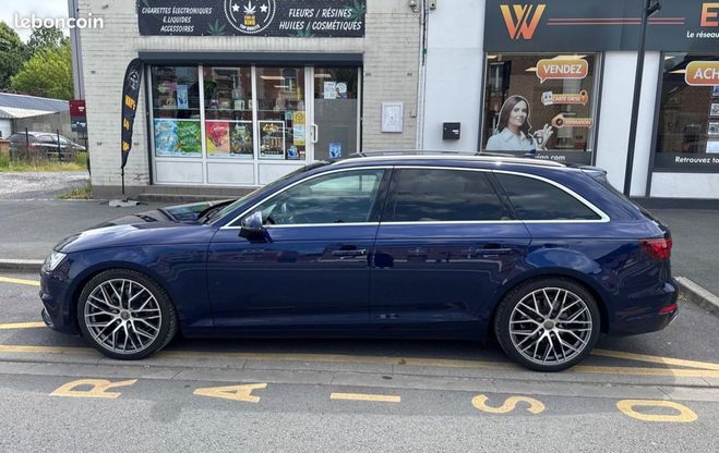 Audi A4 Avant 2.0 TDI 150 BUSINESS LINE S-TRONIC Bleu de 2018