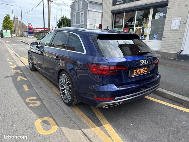 Audi A4 Avant 2.0 TDI 150 BUSINESS LINE S-TRONIC Bleu de 2018