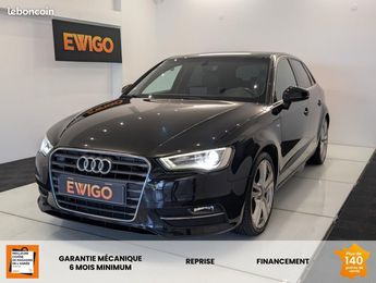  Voir détails -Audi A3 Sportback 2.0 TDI 150 S line S-TRONIC BV à Bessoncourt (90)