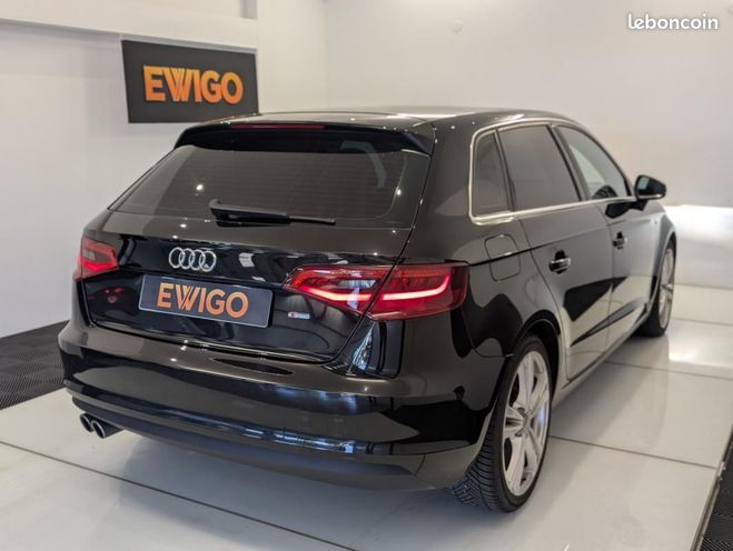 Audi A3 Sportback 2.0 TDI 150 S line S-TRONIC BV Noir de 2015