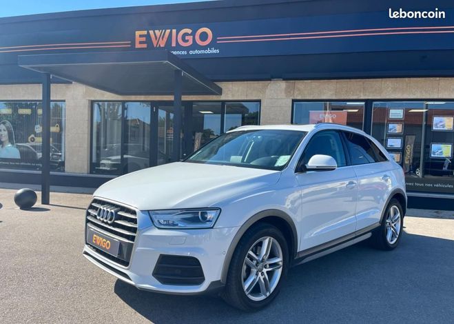 Audi Q3 2.0 TDI 184CH AMBITION LUXE QUATTRO S tr Blanc de 2015