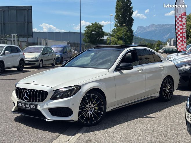 Mercedes Classe C 220d Sportline AMG Toit pano LED Blanc de 2015