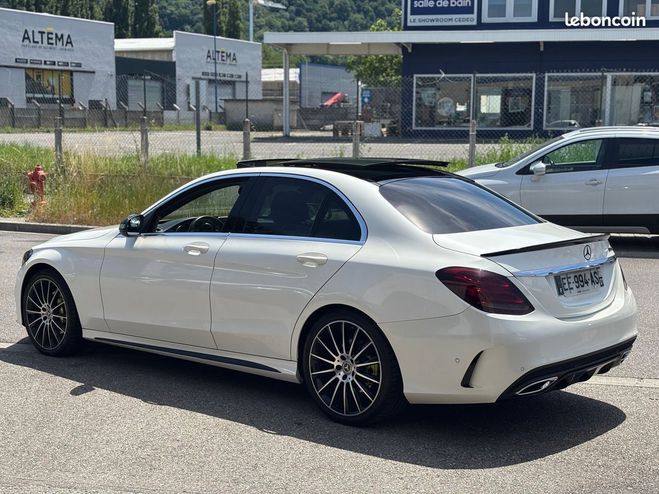 Mercedes Classe C 220d Sportline AMG Toit pano LED Blanc de 2015