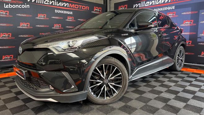 Toyota C HR DISTINCTIVE 122h HYRIDE BV e-CVT GARANTI Noir de 2017