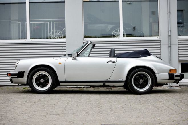 Porsche 911 3.2L Cabriolet G50 Grise de 1988