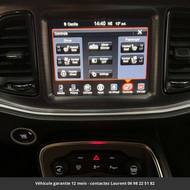 Dodge Challenger gpl tout compris hors homologation 4500e Gris de 2016