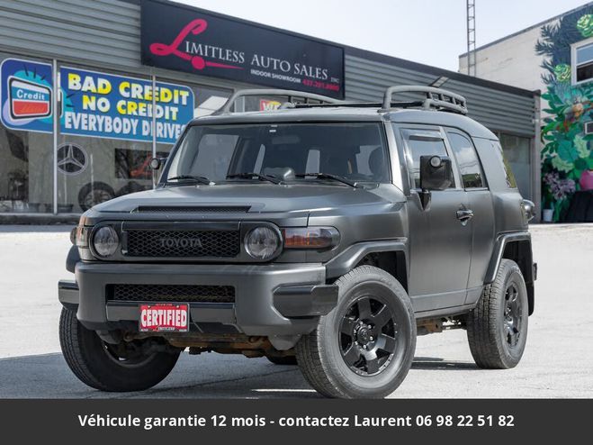 Toyota Fj Cruiser tout compris hors homologation 4500e Noir de 2007