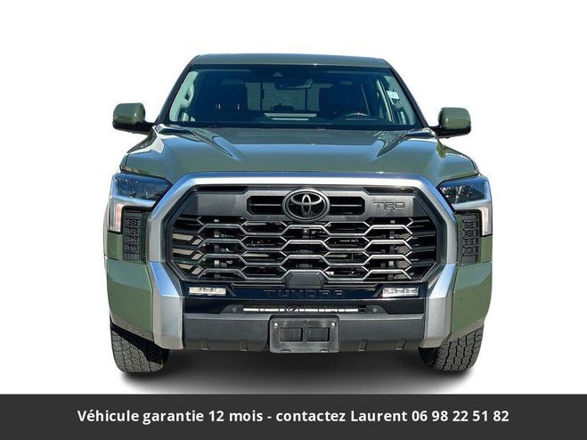 Toyota Tundra hardtop limited crew cab 4x4 tout compri Vert de 2022