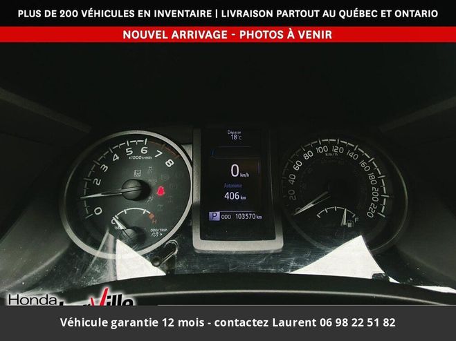 Toyota Tacoma trd sport double cab 4x4 tout compris ho Gris de 2017