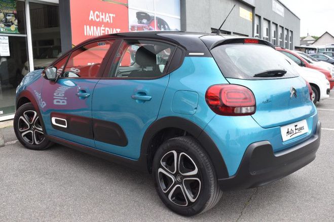Citroen C3 1.2 PURETECH 83CH S&S SHINE BLEU de 2022
