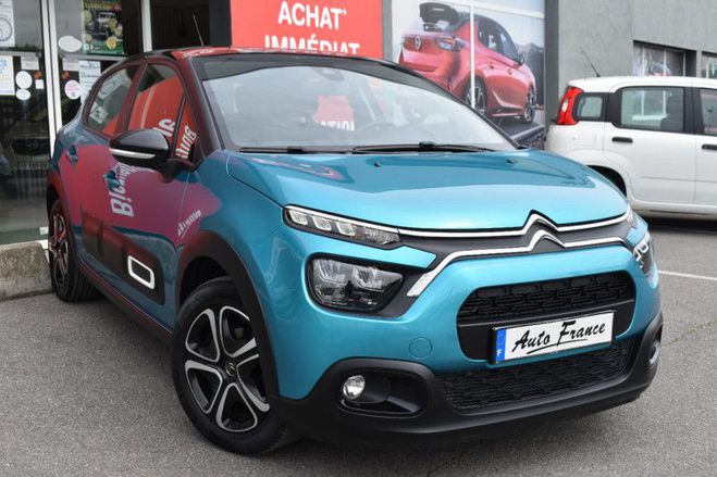 Citroen C3 1.2 PURETECH 83CH S&S SHINE BLEU de 2022