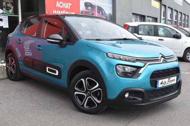 Citroen C3 1.2 PURETECH 83CH S&S SHINE BLEU de 2022