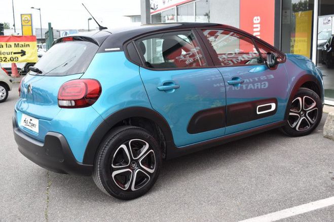 Citroen C3 1.2 PURETECH 83CH S&S SHINE BLEU de 2022