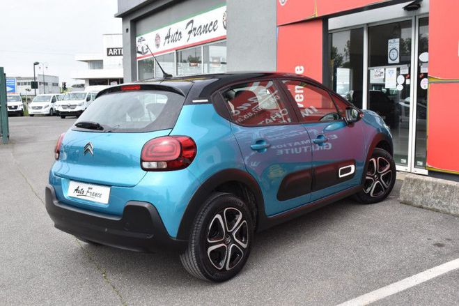 Citroen C3 1.2 PURETECH 83CH S&S SHINE BLEU de 2022