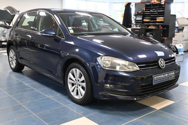 Volkswagen Golf 1.6 TDI 105 BlueMotion Technology FAP Co Bleu de 2013