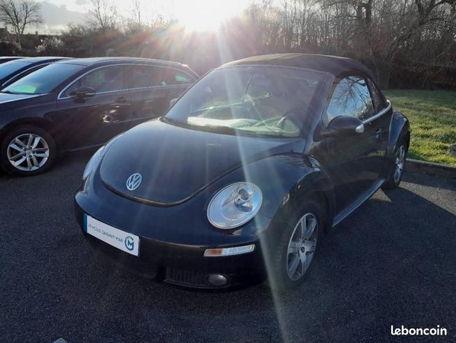 Volkswagen Beetle etle 1.6 102 Carat cabriolet Noir de 2005