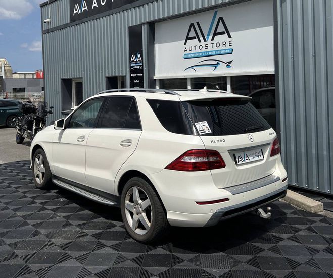 Mercedes Classe ML M III (W166) 350 BlueTEC Fascination 7G- BLANC de 2013
