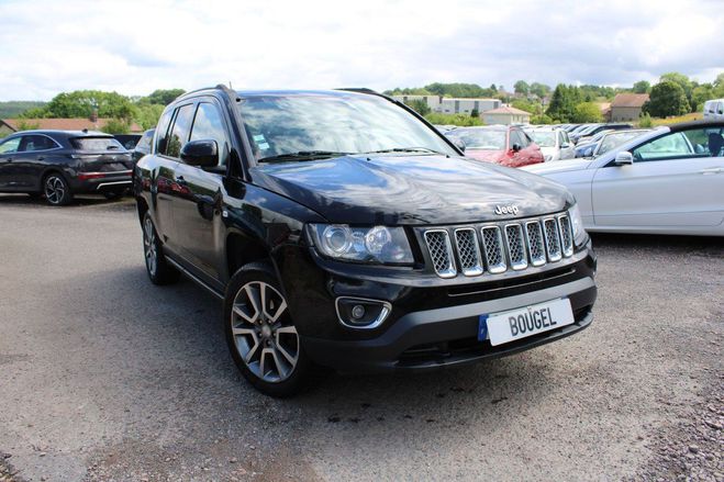 Jeep Compass LIMITED 2L2 CRD 136 CV GPS 3D CAMRA USB Noir Profond de 2014