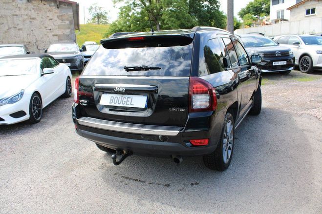 Jeep Compass LIMITED 2L2 CRD 136 CV GPS 3D CAMRA USB Noir Profond de 2014