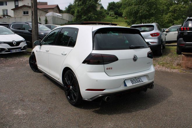 Volkswagen Golf 7 2.0 TSI 245CH BLUEMOTION TECHNOLOGY GT Blanc Alpin de 2017