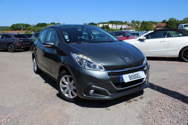 Peugeot 208 II ACTIVE BUSINESS 1L6 BLUE HDI GPS 3D C Gris Platinium de 2017