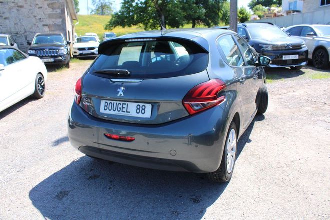 Peugeot 208 II ACTIVE BUSINESS 1L6 BLUE HDI GPS 3D C Gris Platinium de 2017