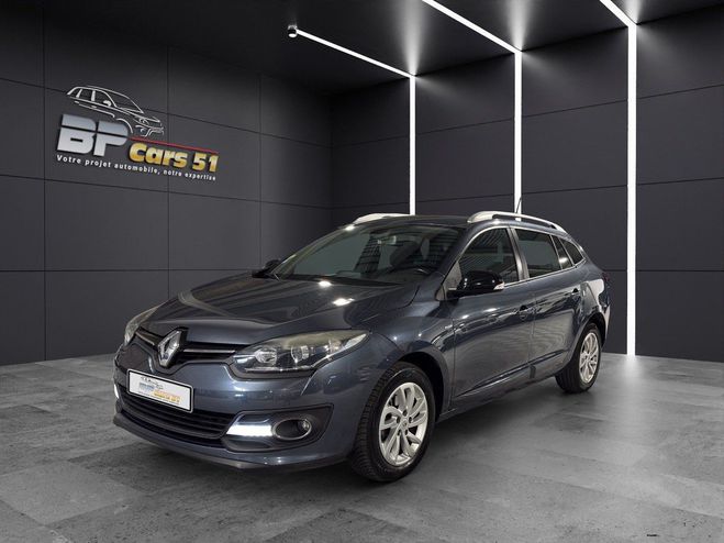 Renault Megane estate 1.5 dci 110 cv energy limited Gris de 2015