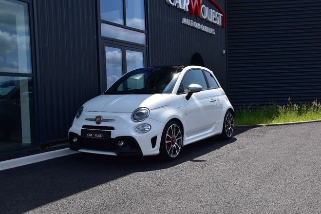 Abarth 500 II (2) 1.4 TURBO 16V T-JET 165 595 TURIS BLANC NACRE de 2017