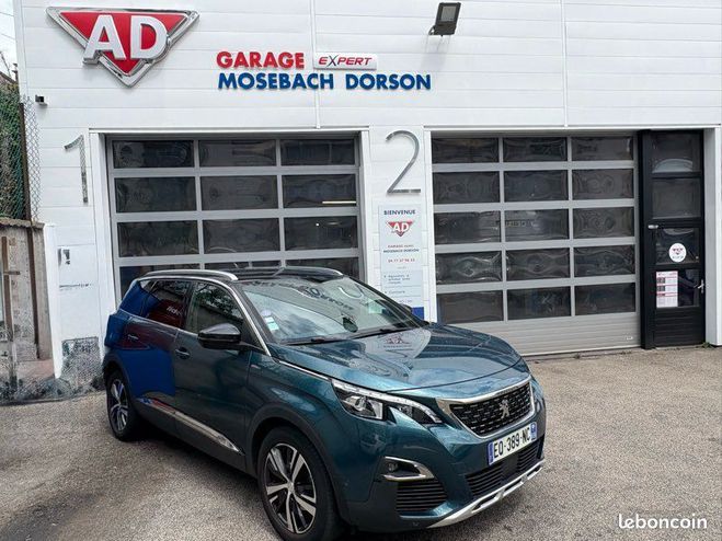 Peugeot 5008 Gt Line 1.6 THP 165 cv boite auto EAT6-t Bleu de 2017