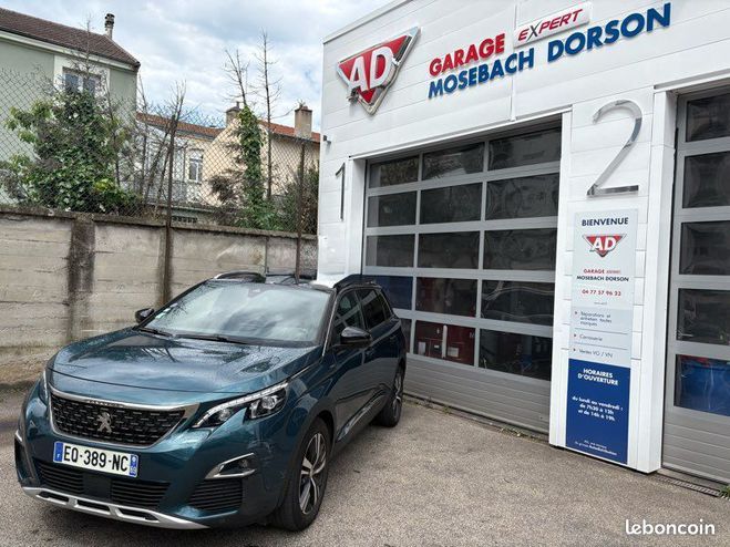 Peugeot 5008 Gt Line 1.6 THP 165 cv boite auto EAT6-t Bleu de 2017